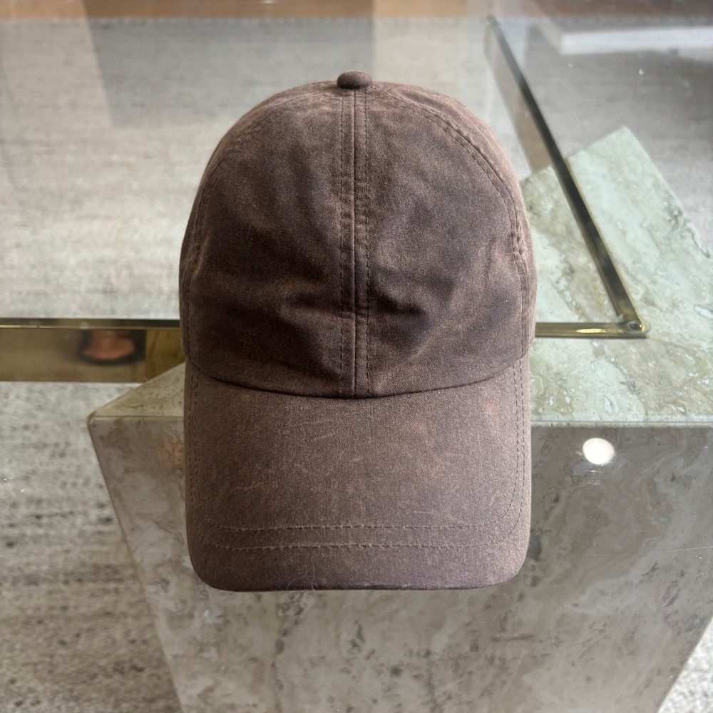 Australian Outback Collection Hat Unisex OS Brown Waxed Cotton Excellent Oilskin